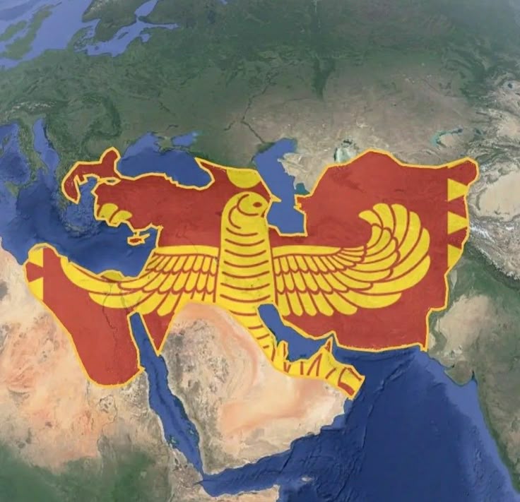 نقشه هخامنشی